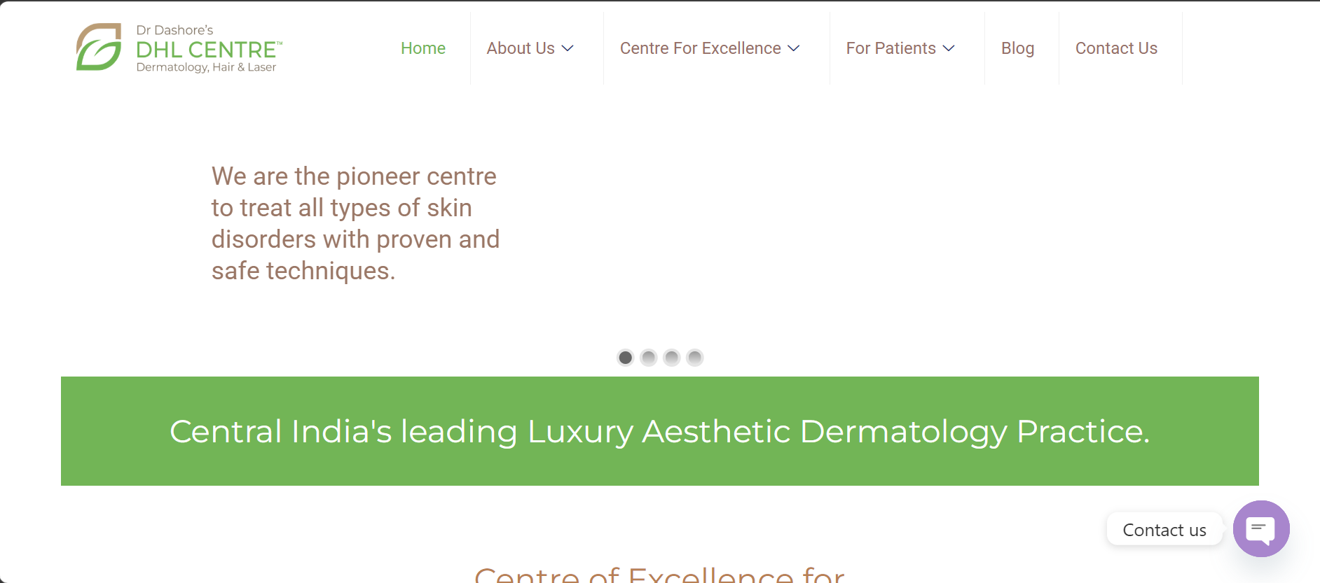 Clinic 1 - digital marketing project by Black Tie Digital India