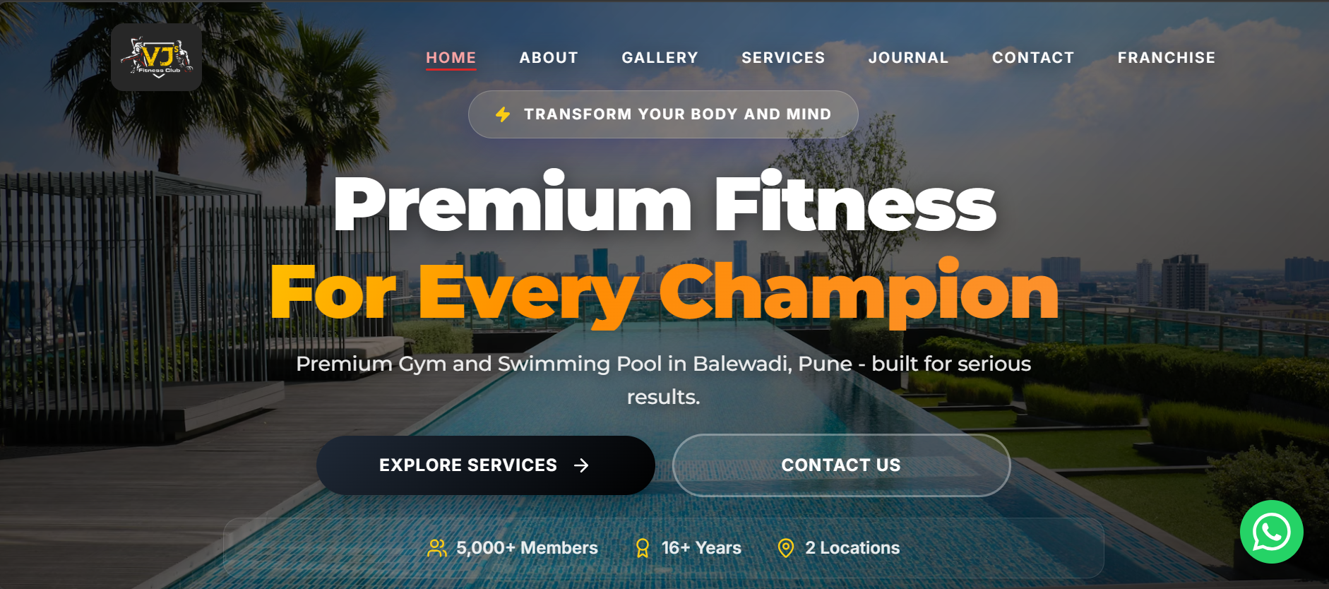 Fitness 4 - digital marketing project by Black Tie Digital India
