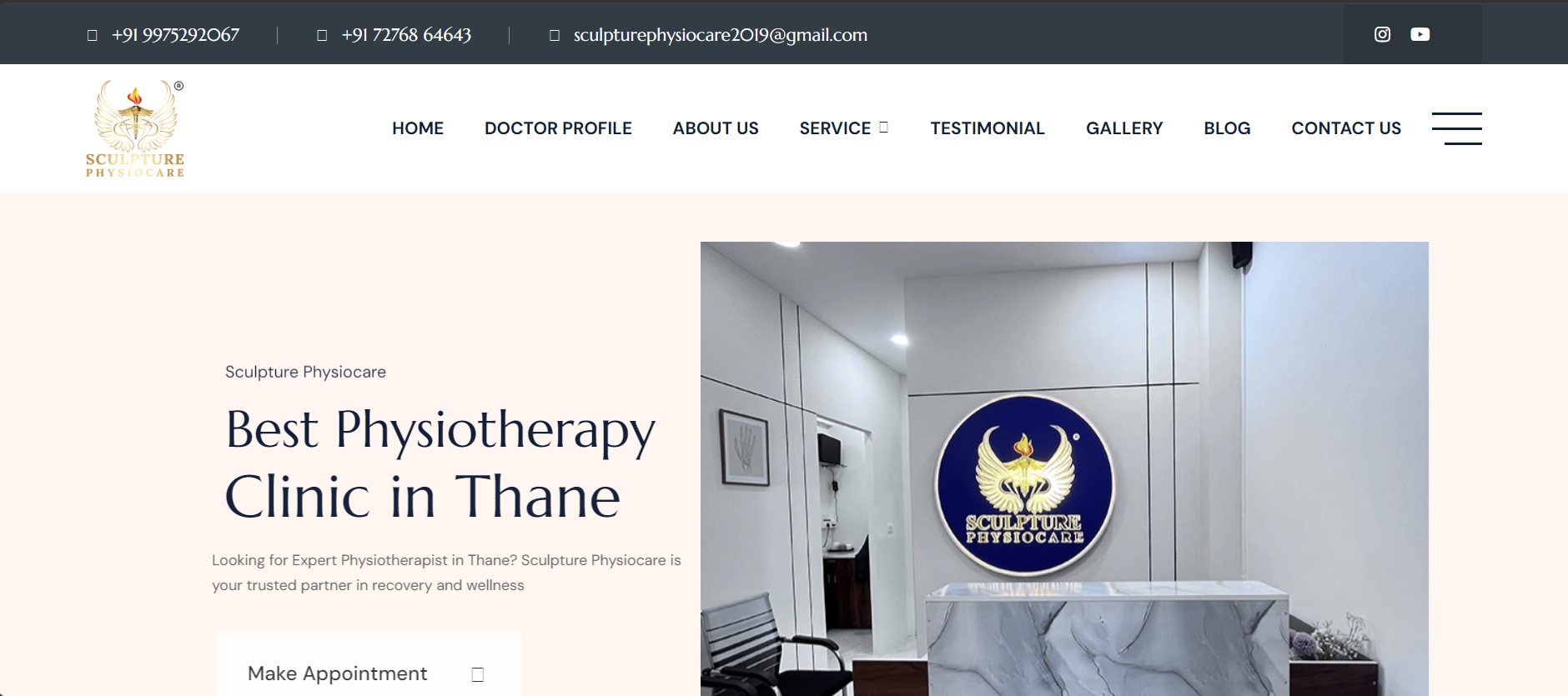 Fitness 5 - digital marketing project by Black Tie Digital India
