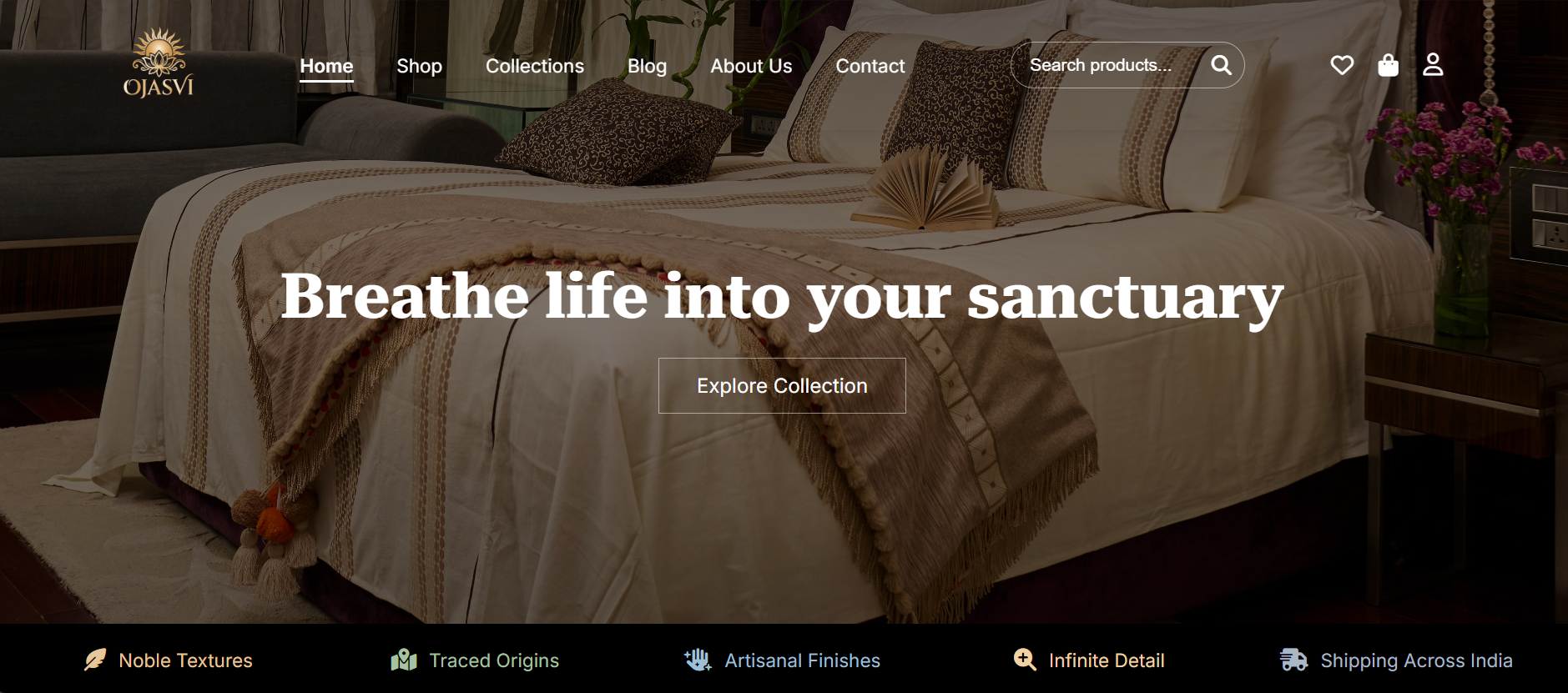 Homedecor 3 - digital marketing project by Black Tie Digital India
