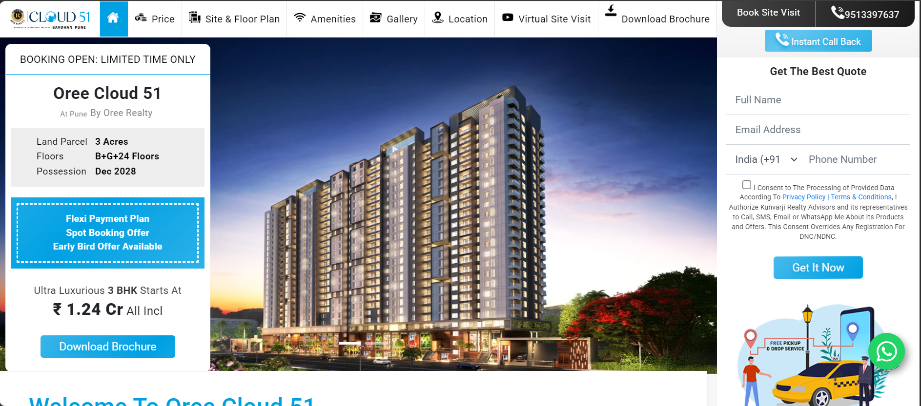 Realestate 2 - digital marketing project by Black Tie Digital India