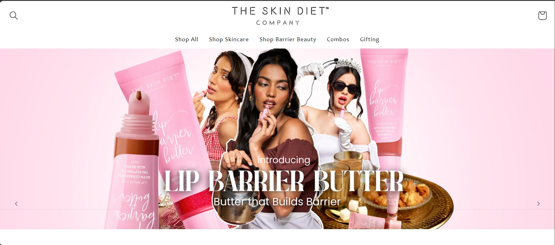 Skin 2 - digital marketing project by Black Tie Digital India