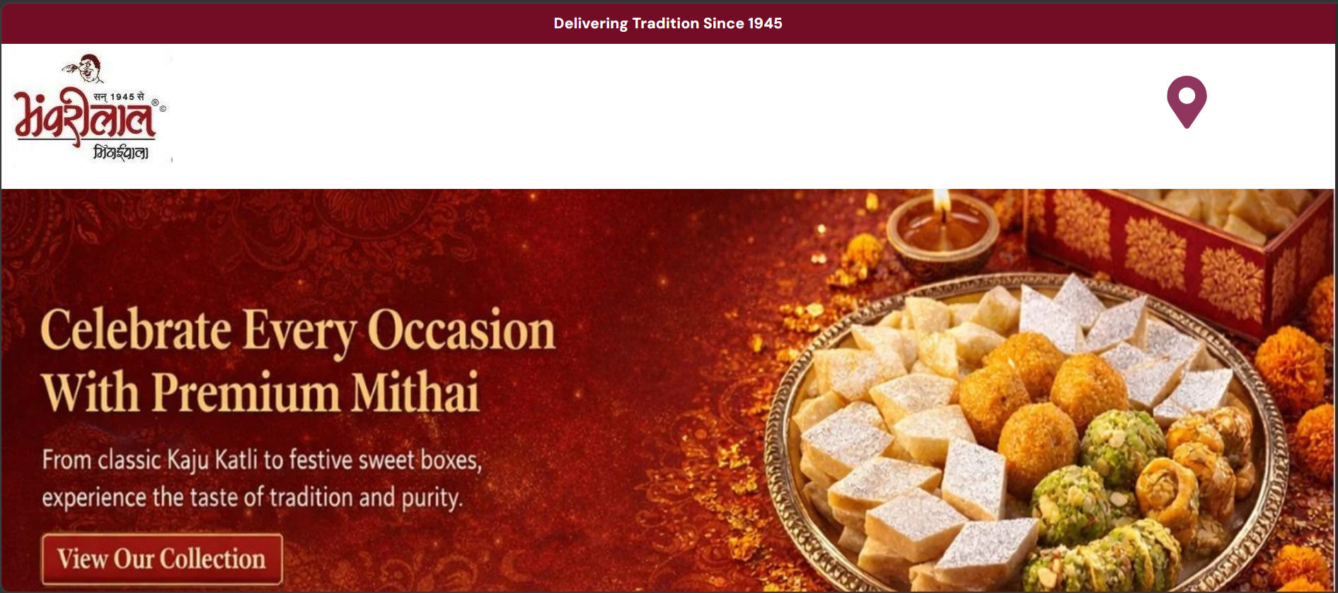 Sweets 3 - digital marketing project by Black Tie Digital India