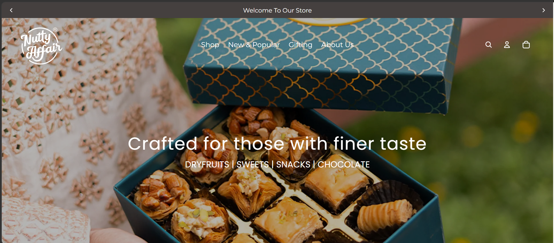 Sweets 4 - digital marketing project by Black Tie Digital India