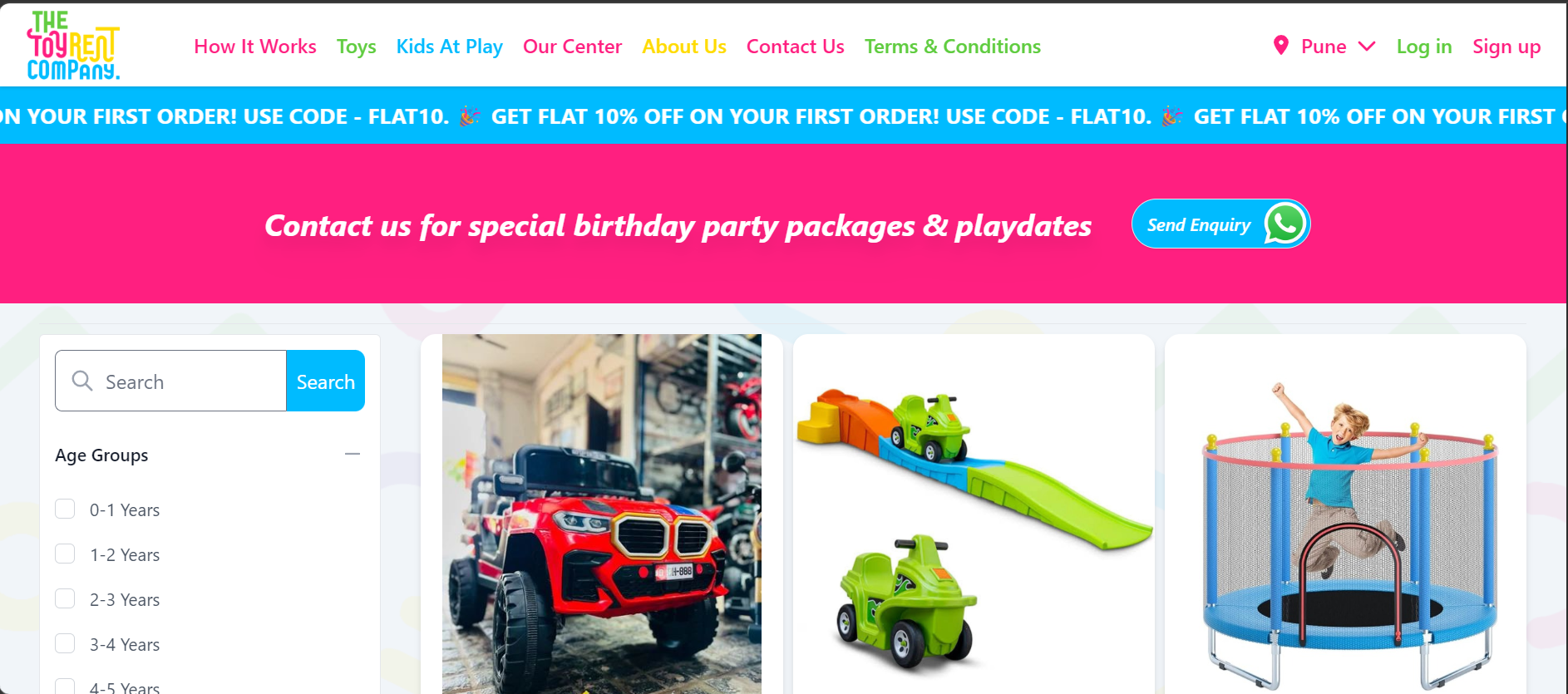 Toy 1 - digital marketing project by Black Tie Digital India
