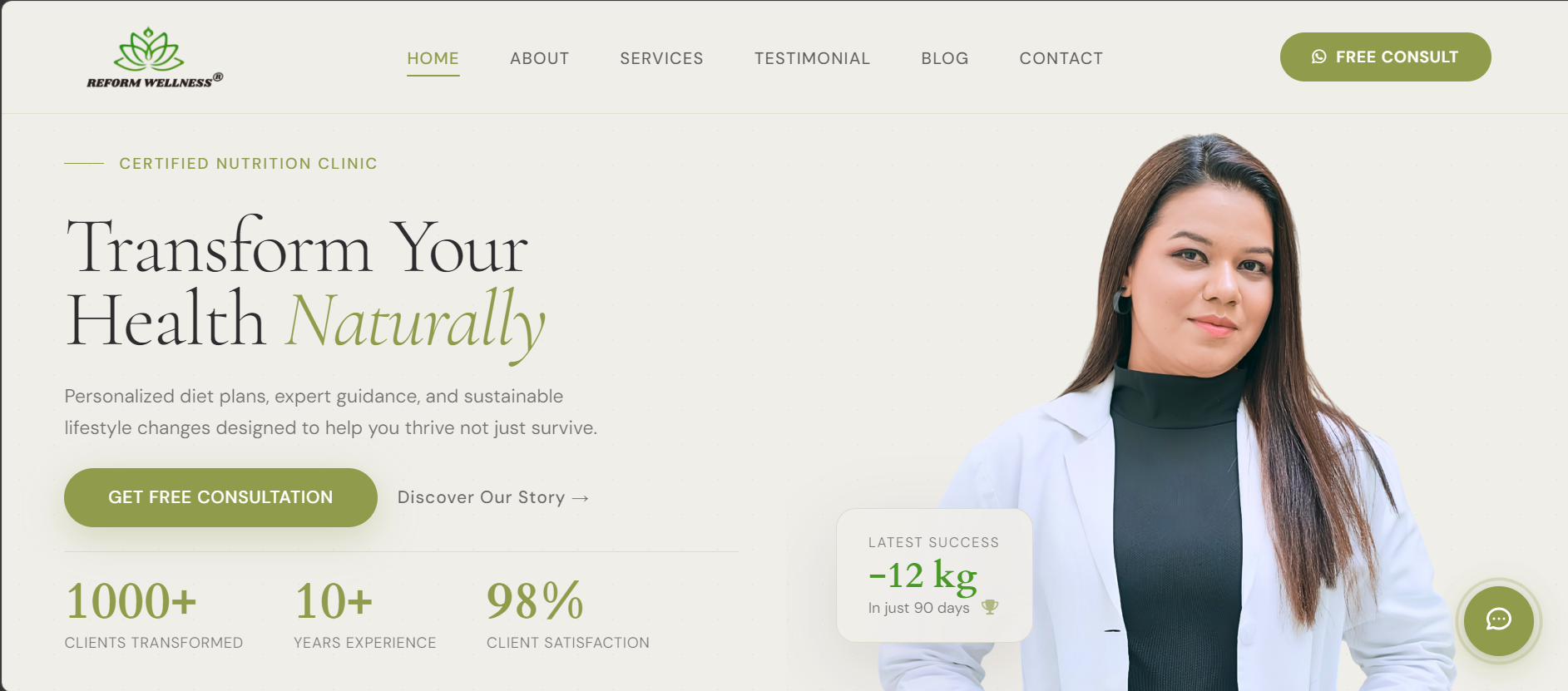 Wellness 2 - digital marketing project by Black Tie Digital India